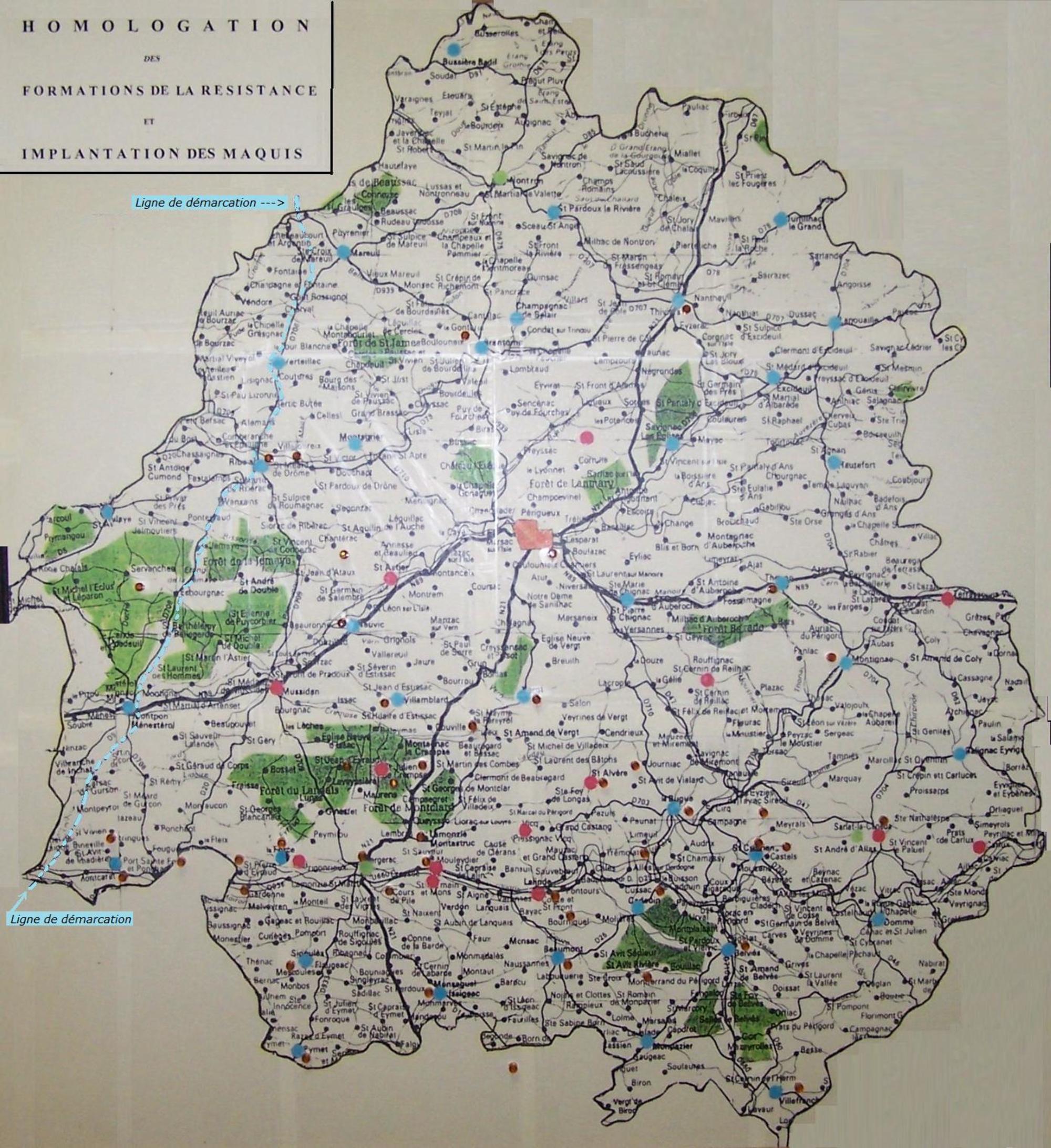 Mapa guerrillero